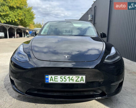 Черный Тесла Model Y, объемом двигателя 0 л и пробегом 2 тыс. км за 38300 $, фото 12 на Automoto.ua
