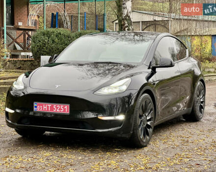 Черный Тесла Model Y, объемом двигателя 0 л и пробегом 71 тыс. км за 24400 $, фото 6 на Automoto.ua