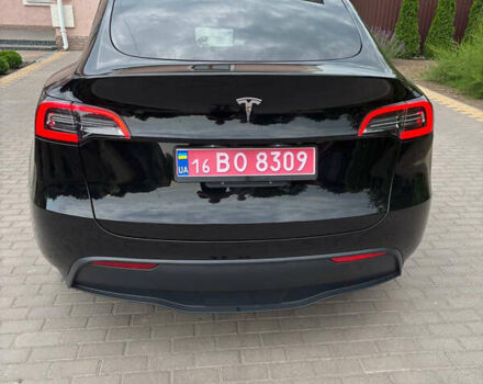 Черный Тесла Model Y, объемом двигателя 0 л и пробегом 2 тыс. км за 34100 $, фото 5 на Automoto.ua