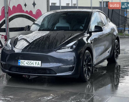 Черный Тесла Model Y, объемом двигателя 0 л и пробегом 24 тыс. км за 33000 $, фото 30 на Automoto.ua
