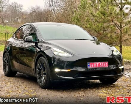 Черный Тесла Model Y, объемом двигателя 0.39 л и пробегом 71 тыс. км за 24400 $, фото 1 на Automoto.ua