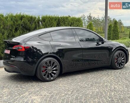 Черный Тесла Model Y, объемом двигателя 0 л и пробегом 10 тыс. км за 34600 $, фото 14 на Automoto.ua