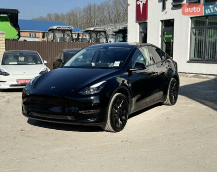 Черный Тесла Model Y, объемом двигателя 0 л и пробегом 1 тыс. км за 37500 $, фото 13 на Automoto.ua