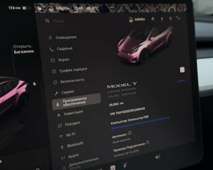 Чорний Тесла Model Y, об'ємом двигуна 0 л та пробігом 26 тис. км за 35000 $, фото 7 на Automoto.ua