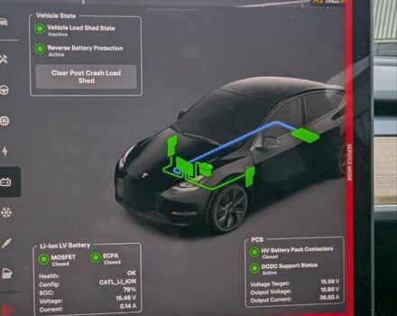 Чорний Тесла Model Y, об'ємом двигуна 0 л та пробігом 17 тис. км за 27500 $, фото 36 на Automoto.ua