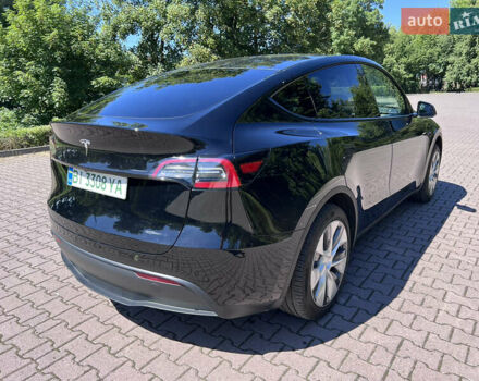 Черный Тесла Model Y, объемом двигателя 0 л и пробегом 46 тыс. км за 26999 $, фото 8 на Automoto.ua