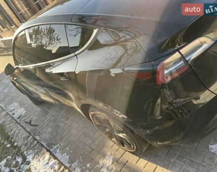Черный Тесла Model Y, объемом двигателя 0 л и пробегом 3 тыс. км за 35000 $, фото 3 на Automoto.ua