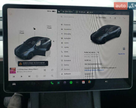 Черный Тесла Model Y, объемом двигателя 0 л и пробегом 23 тыс. км за 20800 $, фото 7 на Automoto.ua