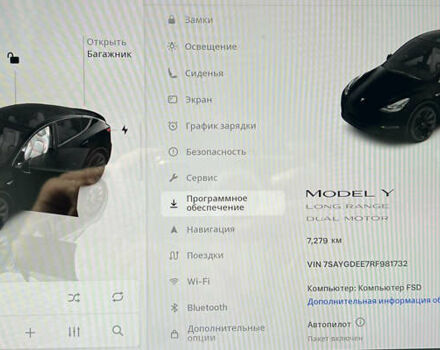 Черный Тесла Model Y, объемом двигателя 0 л и пробегом 7 тыс. км за 35500 $, фото 12 на Automoto.ua
