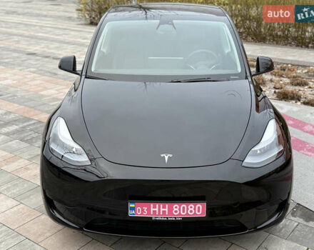 Черный Тесла Model Y, объемом двигателя 0 л и пробегом 48 тыс. км за 31500 $, фото 7 на Automoto.ua