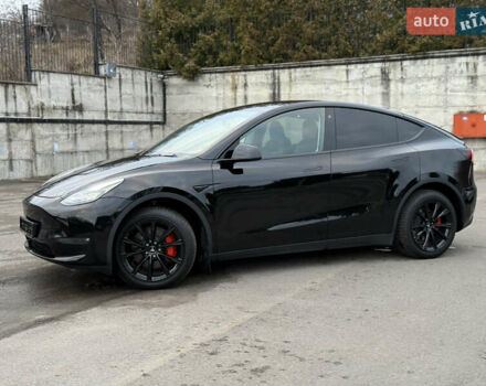 Черный Тесла Model Y, объемом двигателя 0 л и пробегом 19 тыс. км за 36500 $, фото 15 на Automoto.ua