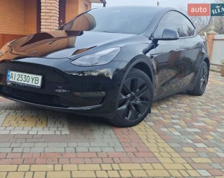Черный Тесла Model Y, объемом двигателя 0 л и пробегом 13 тыс. км за 32000 $, фото 30 на Automoto.ua