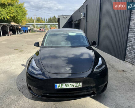 Черный Тесла Model Y, объемом двигателя 0 л и пробегом 2 тыс. км за 38300 $, фото 9 на Automoto.ua