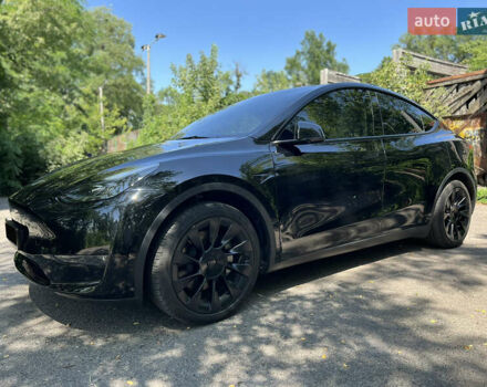 Черный Тесла Model Y, объемом двигателя 0 л и пробегом 7 тыс. км за 35500 $, фото 2 на Automoto.ua