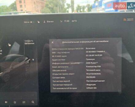 Черный Тесла Model Y, объемом двигателя 0 л и пробегом 21 тыс. км за 29000 $, фото 22 на Automoto.ua