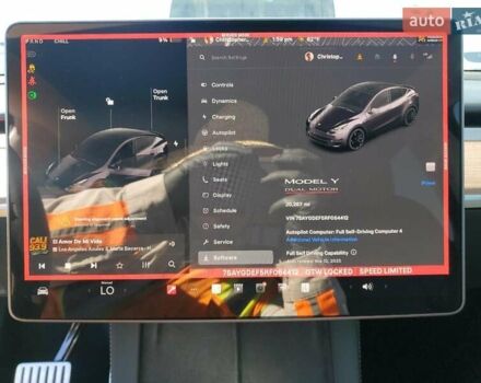 Черный Тесла Model Y, объемом двигателя 0 л и пробегом 32 тыс. км за 12700 $, фото 8 на Automoto.ua