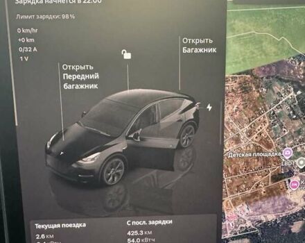 Черный Тесла Model Y, объемом двигателя 0 л и пробегом 8 тыс. км за 31200 $, фото 10 на Automoto.ua