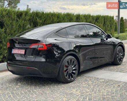 Черный Тесла Model Y, объемом двигателя 0 л и пробегом 10 тыс. км за 34600 $, фото 13 на Automoto.ua