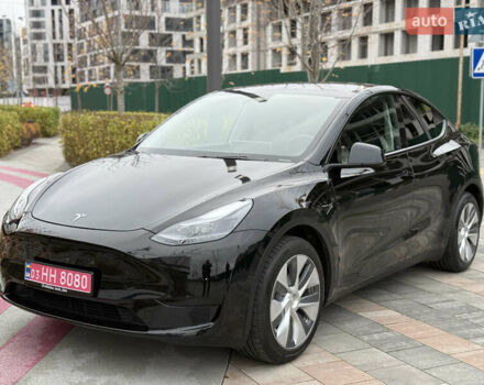 Черный Тесла Model Y, объемом двигателя 0 л и пробегом 48 тыс. км за 31500 $, фото 19 на Automoto.ua