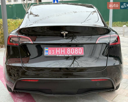 Черный Тесла Model Y, объемом двигателя 0 л и пробегом 48 тыс. км за 31500 $, фото 11 на Automoto.ua