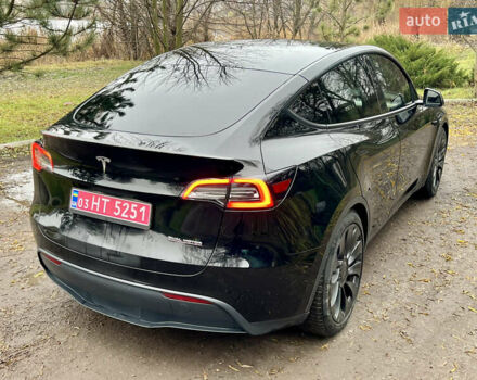 Черный Тесла Model Y, объемом двигателя 0 л и пробегом 71 тыс. км за 24400 $, фото 16 на Automoto.ua