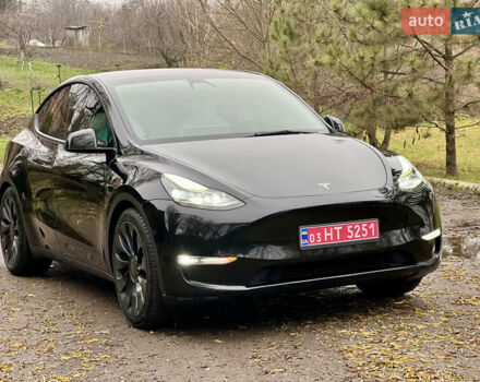 Черный Тесла Model Y, объемом двигателя 0 л и пробегом 71 тыс. км за 24400 $, фото 2 на Automoto.ua