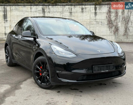 Черный Тесла Model Y, объемом двигателя 0 л и пробегом 19 тыс. км за 36500 $, фото 6 на Automoto.ua