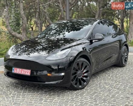 Черный Тесла Model Y, объемом двигателя 0 л и пробегом 10 тыс. км за 34600 $, фото 62 на Automoto.ua