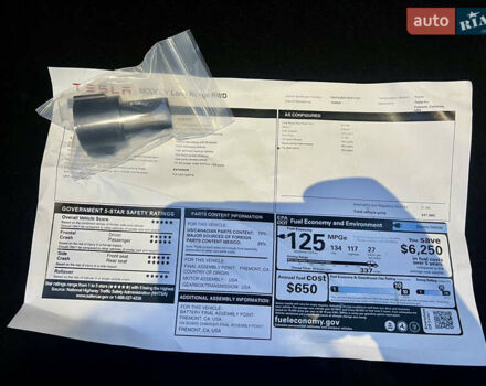 Черный Тесла Model Y, объемом двигателя 0 л и пробегом 5 тыс. км за 33800 $, фото 17 на Automoto.ua