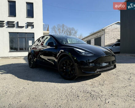 Черный Тесла Model Y, объемом двигателя 0 л и пробегом 1 тыс. км за 37500 $, фото 9 на Automoto.ua