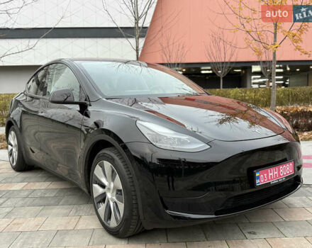 Черный Тесла Model Y, объемом двигателя 0 л и пробегом 48 тыс. км за 31500 $, фото 1 на Automoto.ua