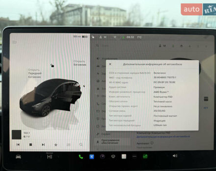 Чорний Тесла Model Y, об'ємом двигуна 0 л та пробігом 18 тис. км за 27998 $, фото 6 на Automoto.ua