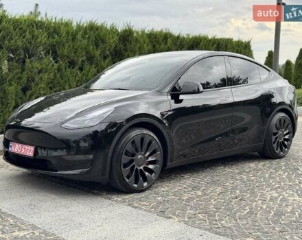 Черный Тесла Model Y, объемом двигателя 0 л и пробегом 10 тыс. км за 34600 $, фото 6 на Automoto.ua