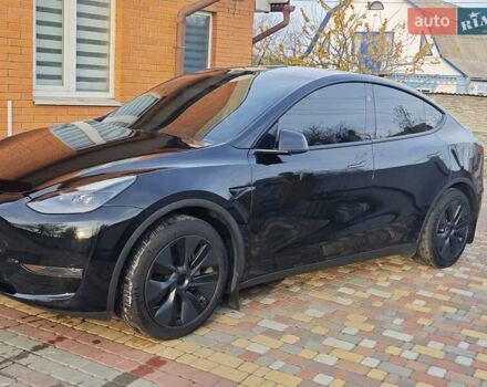 Черный Тесла Model Y, объемом двигателя 0 л и пробегом 13 тыс. км за 32000 $, фото 16 на Automoto.ua
