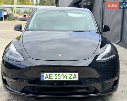 Черный Тесла Model Y, объемом двигателя 0 л и пробегом 2 тыс. км за 38300 $, фото 18 на Automoto.ua