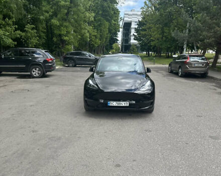 Черный Тесла Model Y, объемом двигателя 0 л и пробегом 7 тыс. км за 34300 $, фото 1 на Automoto.ua