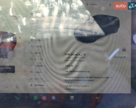 Черный Тесла Model Y, объемом двигателя 0 л и пробегом 3 тыс. км за 23000 $, фото 6 на Automoto.ua