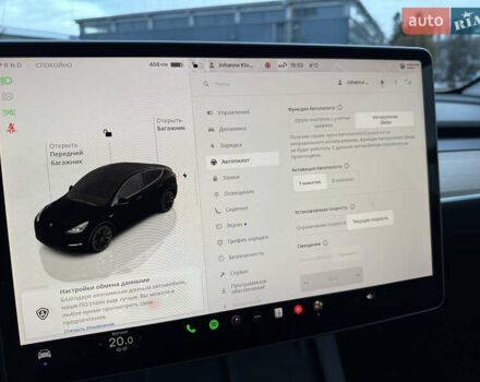 Черный Тесла Model Y, объемом двигателя 0 л и пробегом 19 тыс. км за 36500 $, фото 89 на Automoto.ua
