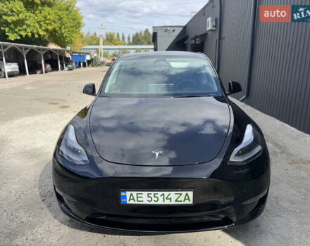 Черный Тесла Model Y, объемом двигателя 0 л и пробегом 2 тыс. км за 38300 $, фото 3 на Automoto.ua