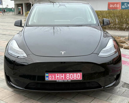 Черный Тесла Model Y, объемом двигателя 0 л и пробегом 48 тыс. км за 31500 $, фото 6 на Automoto.ua