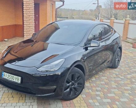 Черный Тесла Model Y, объемом двигателя 0 л и пробегом 13 тыс. км за 32000 $, фото 29 на Automoto.ua