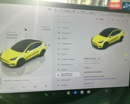 Черный Тесла Model Y, объемом двигателя 0 л и пробегом 3 тыс. км за 35000 $, фото 8 на Automoto.ua