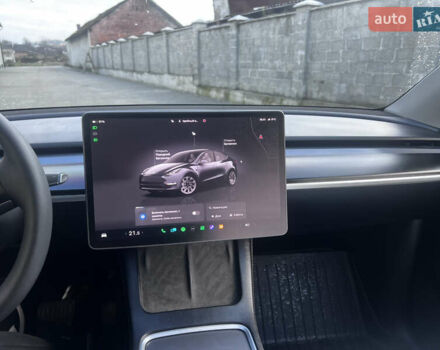 Черный Тесла Model Y, объемом двигателя 0 л и пробегом 24 тыс. км за 33000 $, фото 2 на Automoto.ua
