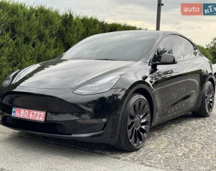 Черный Тесла Model Y, объемом двигателя 0 л и пробегом 10 тыс. км за 34600 $, фото 4 на Automoto.ua