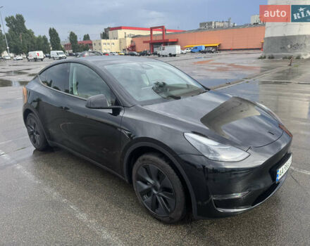 Черный Тесла Model Y, объемом двигателя 0 л и пробегом 5 тыс. км за 30500 $, фото 1 на Automoto.ua