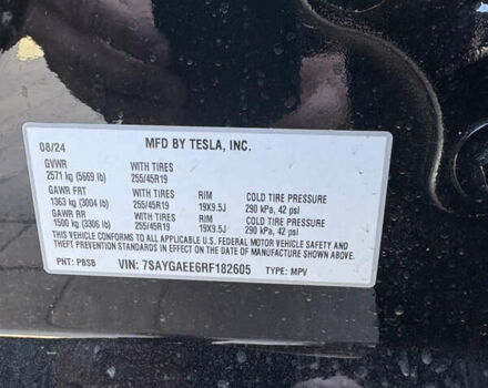 Черный Тесла Model Y, объемом двигателя 0 л и пробегом 965 тыс. км за 31900 $, фото 40 на Automoto.ua