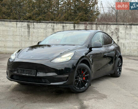 Черный Тесла Model Y, объемом двигателя 0 л и пробегом 19 тыс. км за 36500 $, фото 9 на Automoto.ua