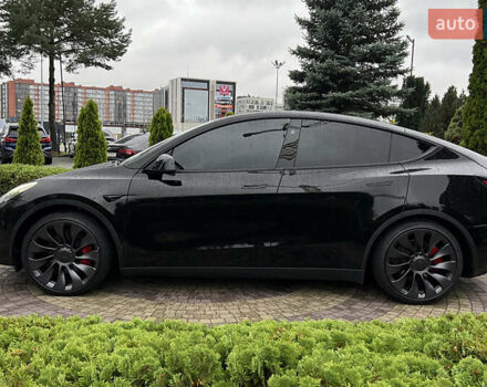Черный Тесла Model Y, объемом двигателя 0 л и пробегом 10 тыс. км за 34900 $, фото 3 на Automoto.ua