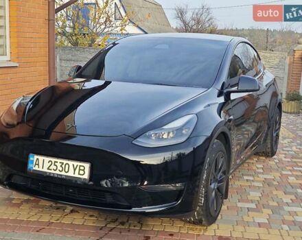 Черный Тесла Model Y, объемом двигателя 0 л и пробегом 13 тыс. км за 32000 $, фото 7 на Automoto.ua