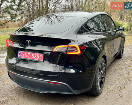 Черный Тесла Model Y, объемом двигателя 0 л и пробегом 71 тыс. км за 24400 $, фото 15 на Automoto.ua